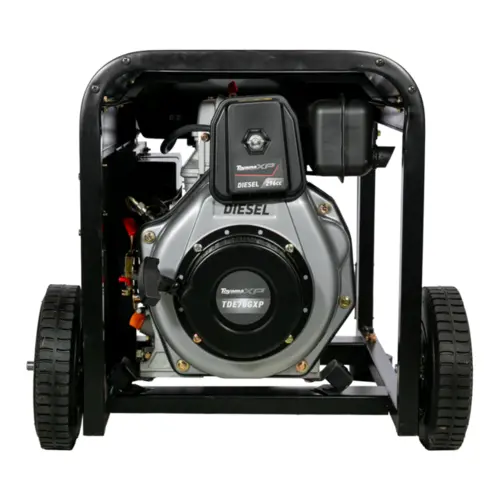 Gerador de Energia Diesel 3.3kw Monocilíndrico TDG4000XP Bivolt Preto - Toyama