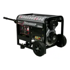 Gerador de Energia Diesel 3.3kw Monocilíndrico TDG4000XP Bivolt Preto - Toyama