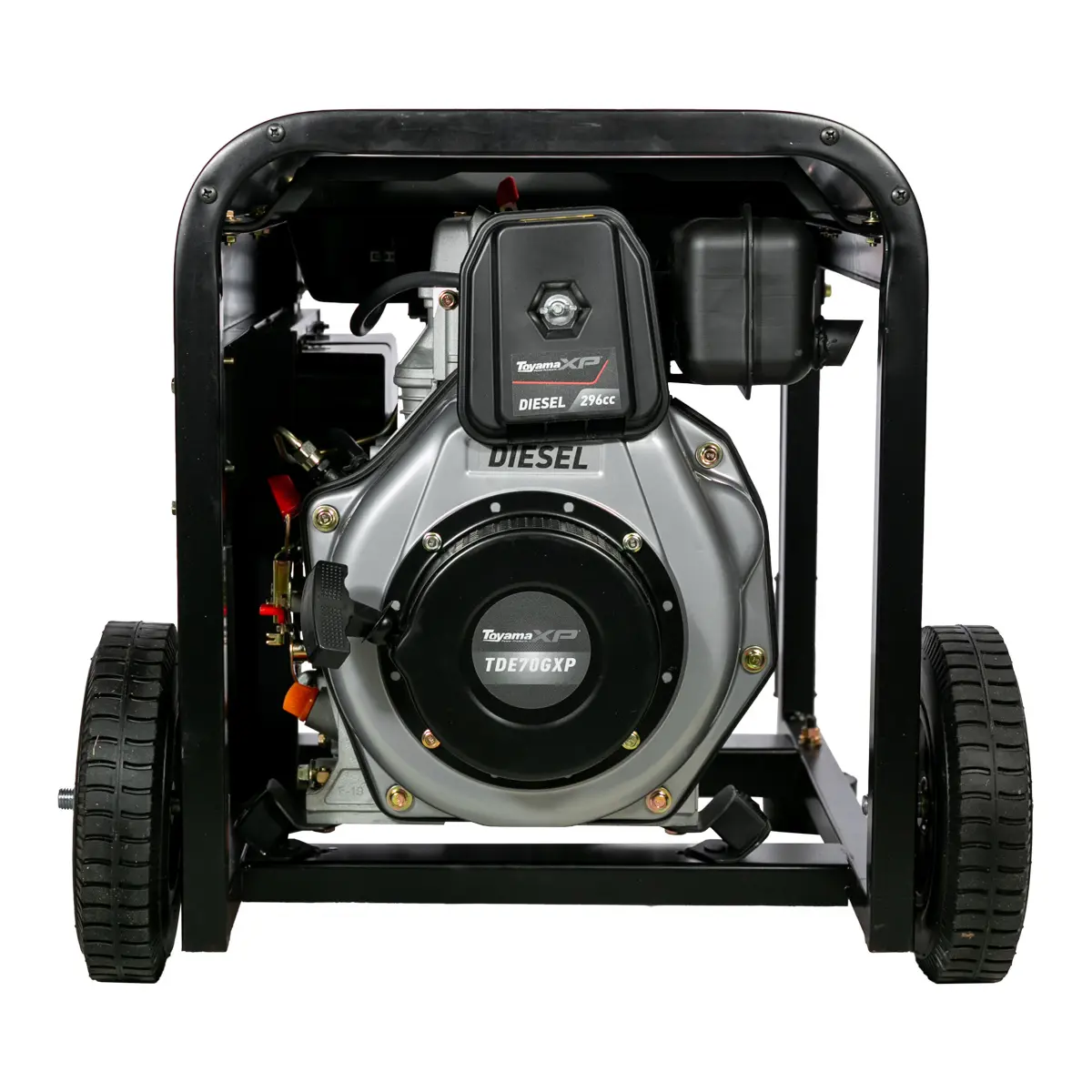 Gerador de Energia Diesel 3.3kw Monocilíndrico TDG4000XP Bivolt Preto - Toyama