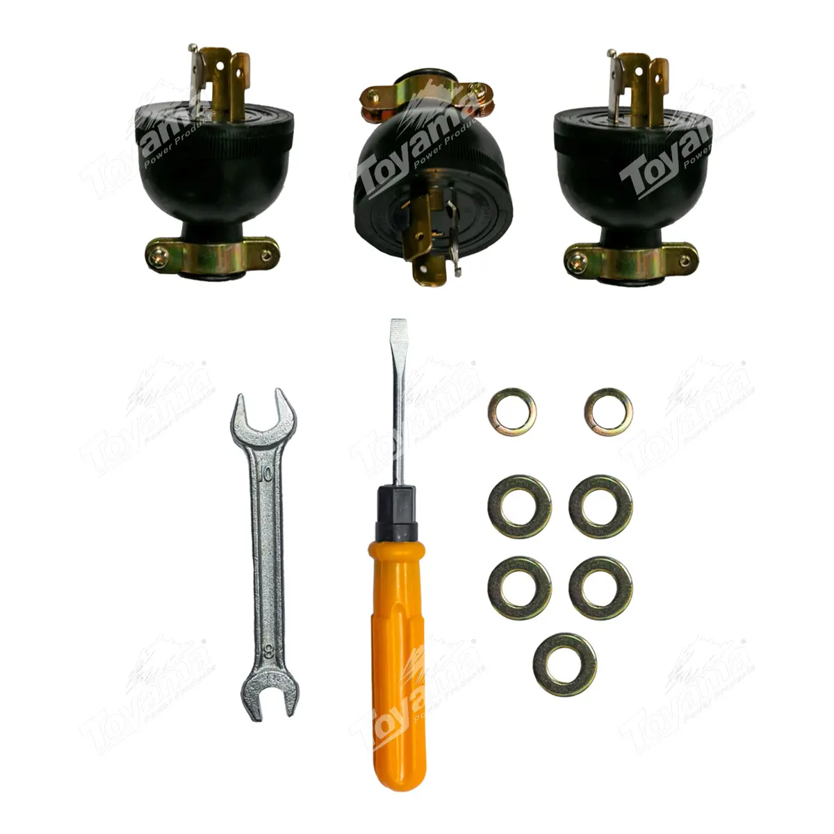 Gerador de Energia Diesel 3.3kw Monocilíndrico TDG4000XP Bivolt Preto - Toyama