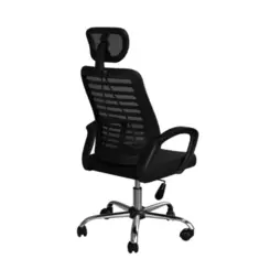 Cadeira de Escritório Diretor Giratória Light Preta - Mobly