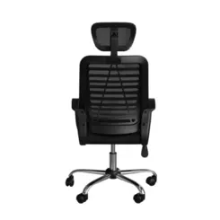 Cadeira de Escritório Diretor Giratória Light Preta - Mobly