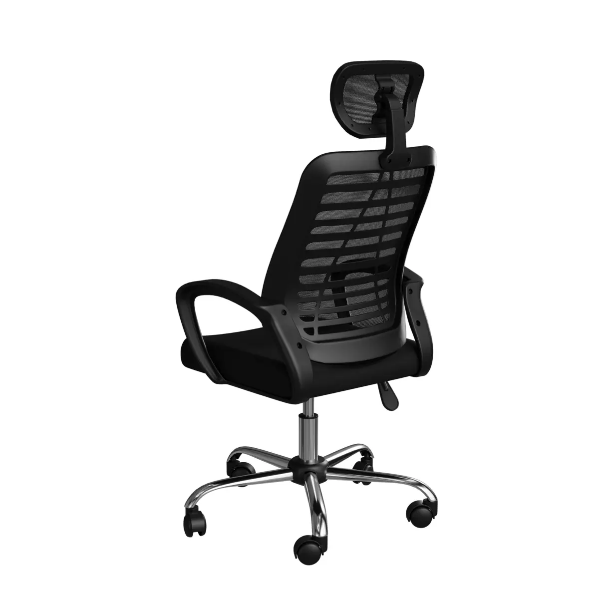 Cadeira de Escritório Diretor Giratória Light Preta - Mobly