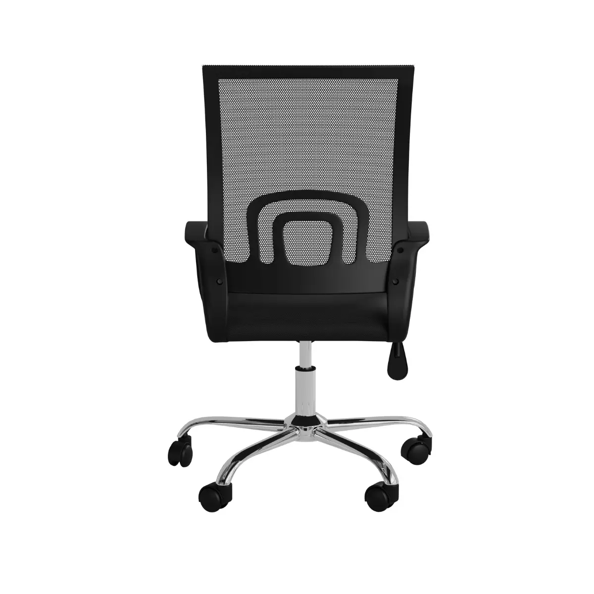 Cadeira de Escritório Secretária Giratória New Java Preta - Mobly
