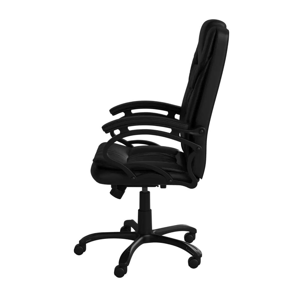 Cadeira Escritório Presidente Giratória Relax Clark Preta - Mobly