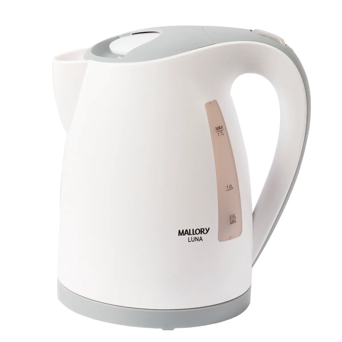 Chaleira Elétrica Luna Desligamento Automático Jarra Removível 1,7L B98700311 127v Branco - Mallory