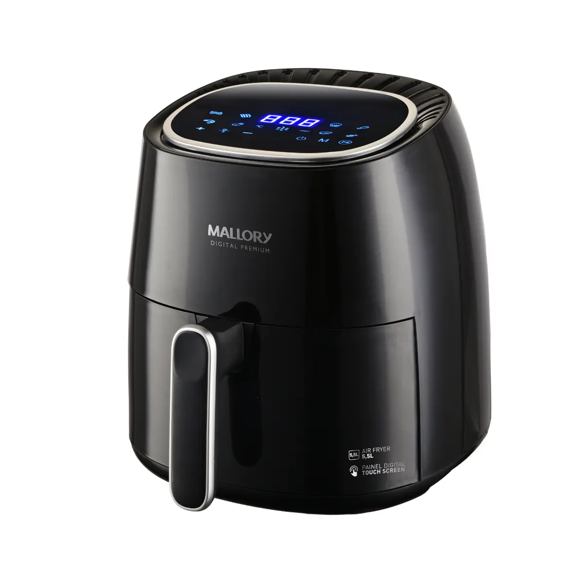 Fritadeira Elétrica Air Fryer Digital Premium 5,5L B97200371 127v Preto - Mallory
