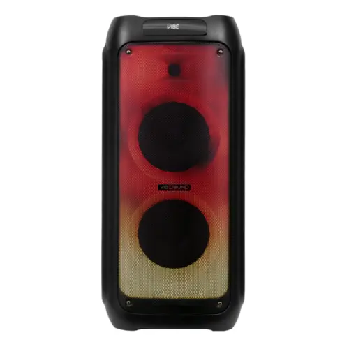 Caixa de Som Party Speaker Vibe Sound V7 Fire 1.800w Rms VS005 Preto - Vivensis