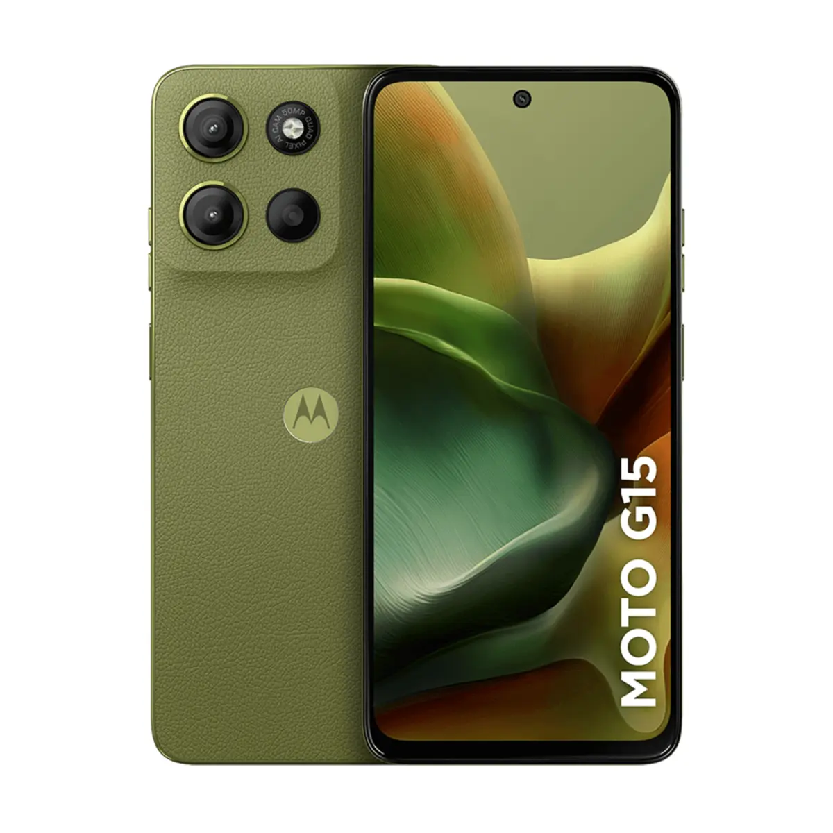 Smartphone Moto G15 4GB 256GB PB6D0012BR Verde - Motorola