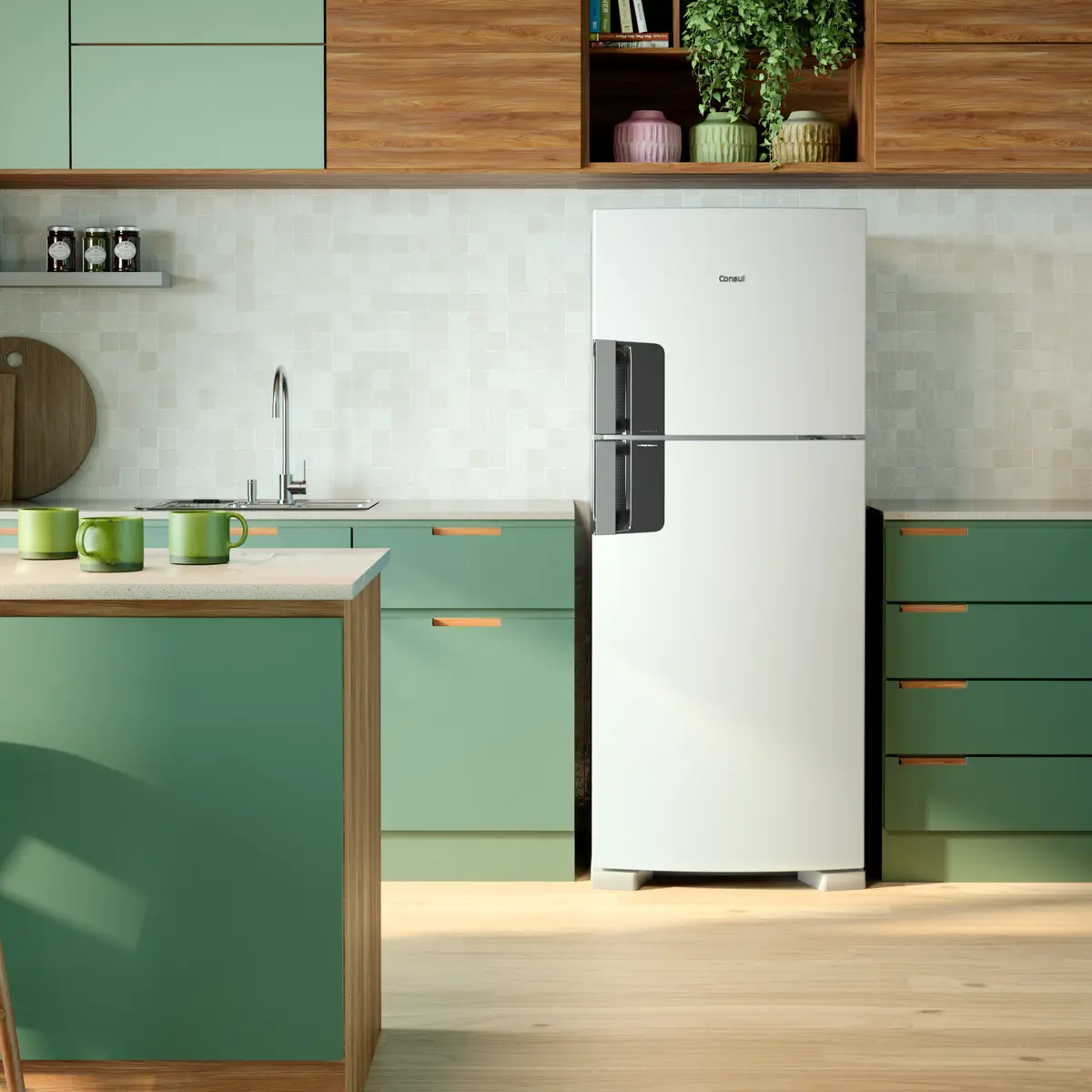 Geladeira Duplex Frost Free 410L CRM50LB 127v Branco - Consul