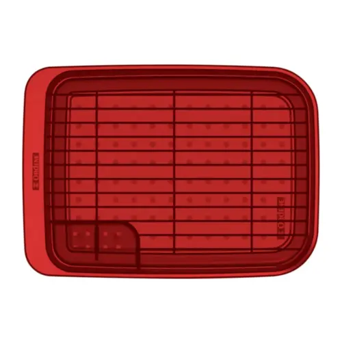 Escorredor de Louças Plástico Utti OR46130 Vermelho - Ordene