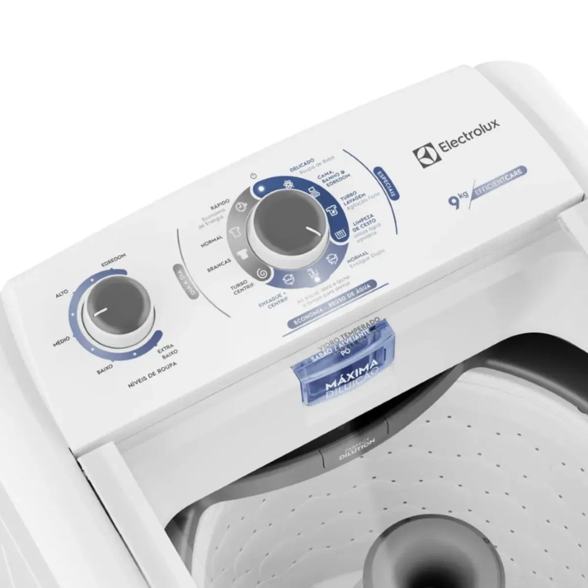 Lavadora Automática Efficient Care 9kg LED09 127v Branco - Electrolux
