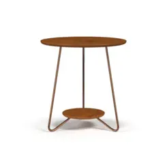 Conjunto Mesa de Centro Liz Sofisticada 21765 Freijó - EJ MÓVEIS