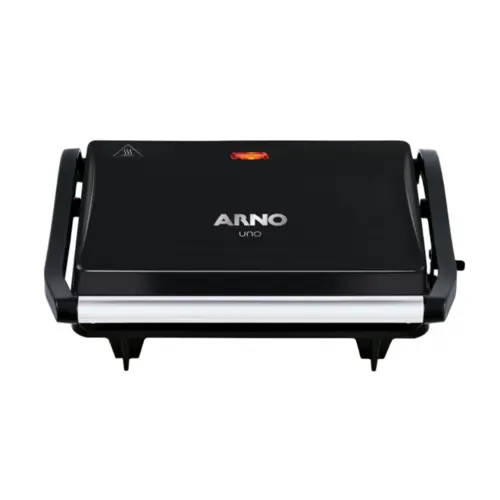 Sanduicheira Grill Uno Compact Grelha Antiaderente GPTO 127v Preto - Arno