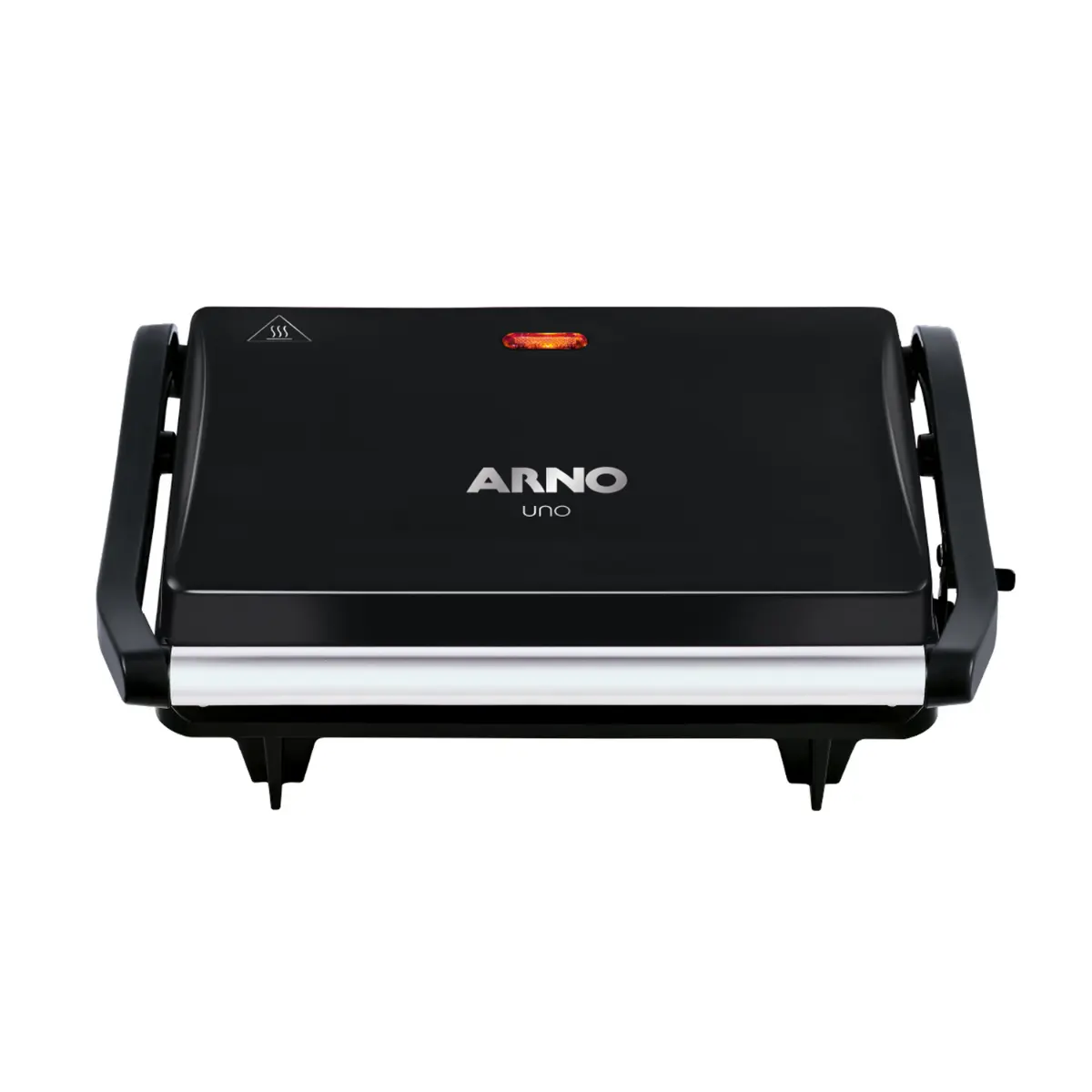 Sanduicheira Grill Uno Compact Grelha Antiaderente GPTO 127v Preto - Arno
