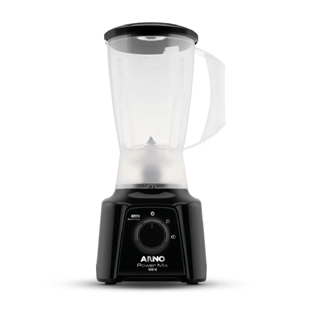 Liquidificador Power Mix 3 Velocidades + Pulsar 2L LQ10 127v Preto - Arno