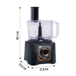 Multiprocessador Multichef 24 Funções 700w MP72 127v Preto - Arno