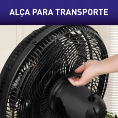 Ventilador de Coluna X-Treme com 6 Pás 40cm VE6C 140w Preto - Arno