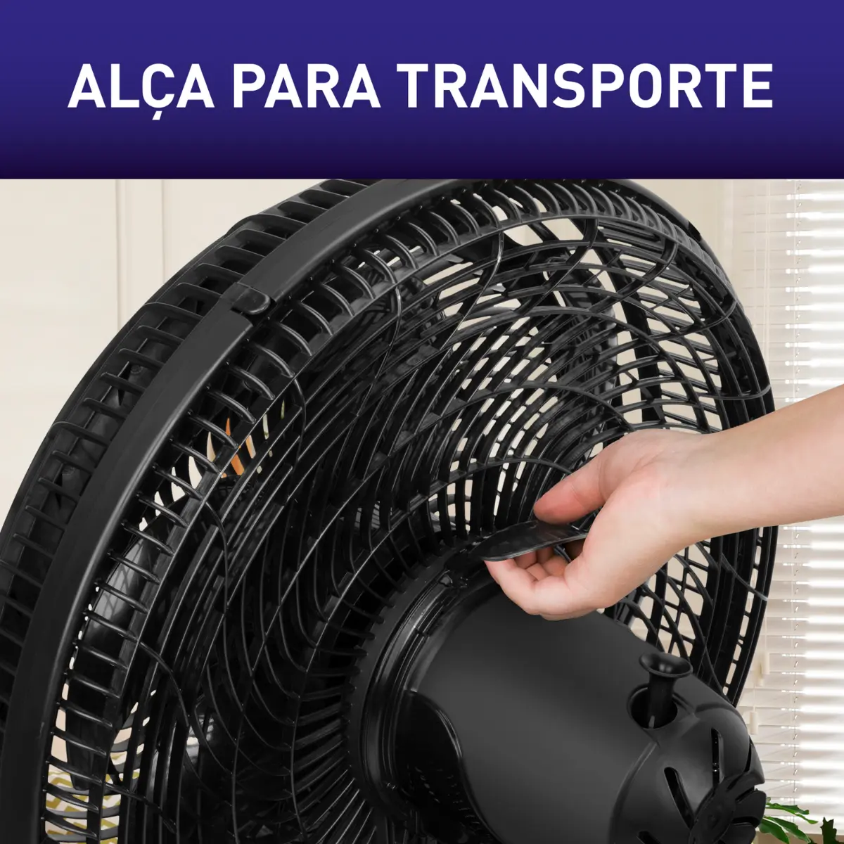 Ventilador de Coluna X-Treme com 6 Pás 40cm VE6C 140w Preto - Arno
