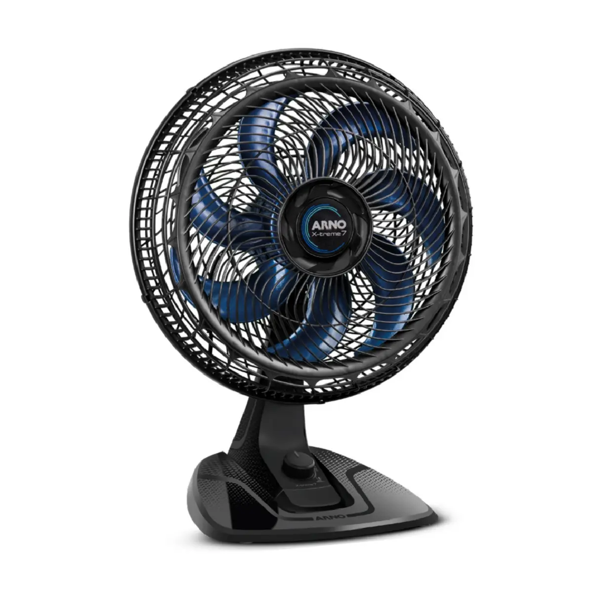 Ventilador de Mesa X-Treme com 7 Pás 40cm VE70 150w Preto/Azul - Arno