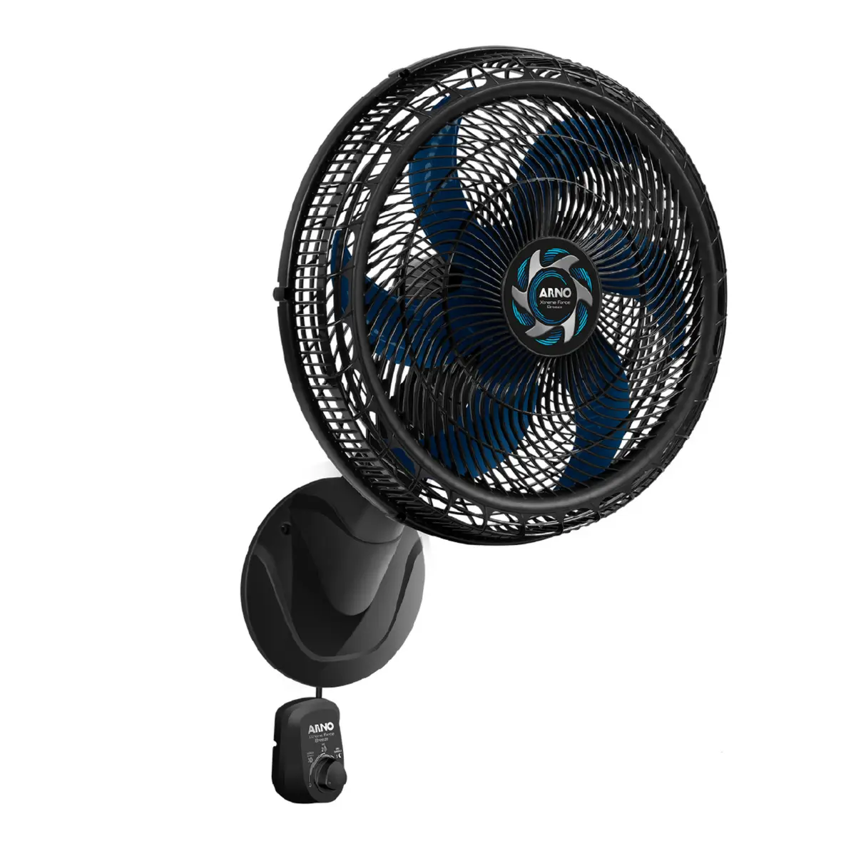 Ventilador de Parede Xtreme Force Breeze com 6 Pás 50cm VB51 126w Preto - Arno