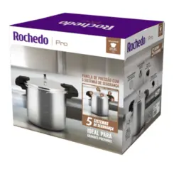 Panela de Pressão Pro de Alta Capacidade 20L P3115233 Prata - Rochedo
