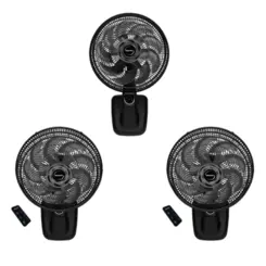 Ventilador de Parede Smart Control com 15 Pás 40cm B94401921 140w Preto - Mallory