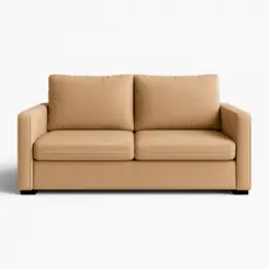 Estofado Italia com 3 Lugares Velveten 38375 Caramelo - Marjom