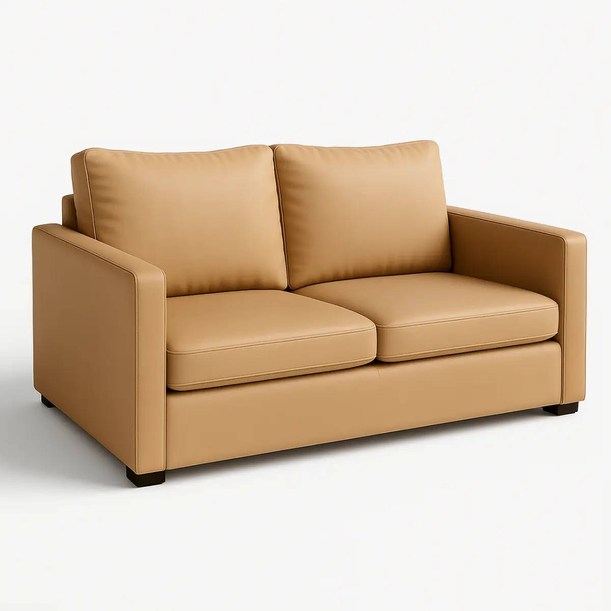 Estofado Italia com 3 Lugares Velveten 38375 Caramelo - Marjom