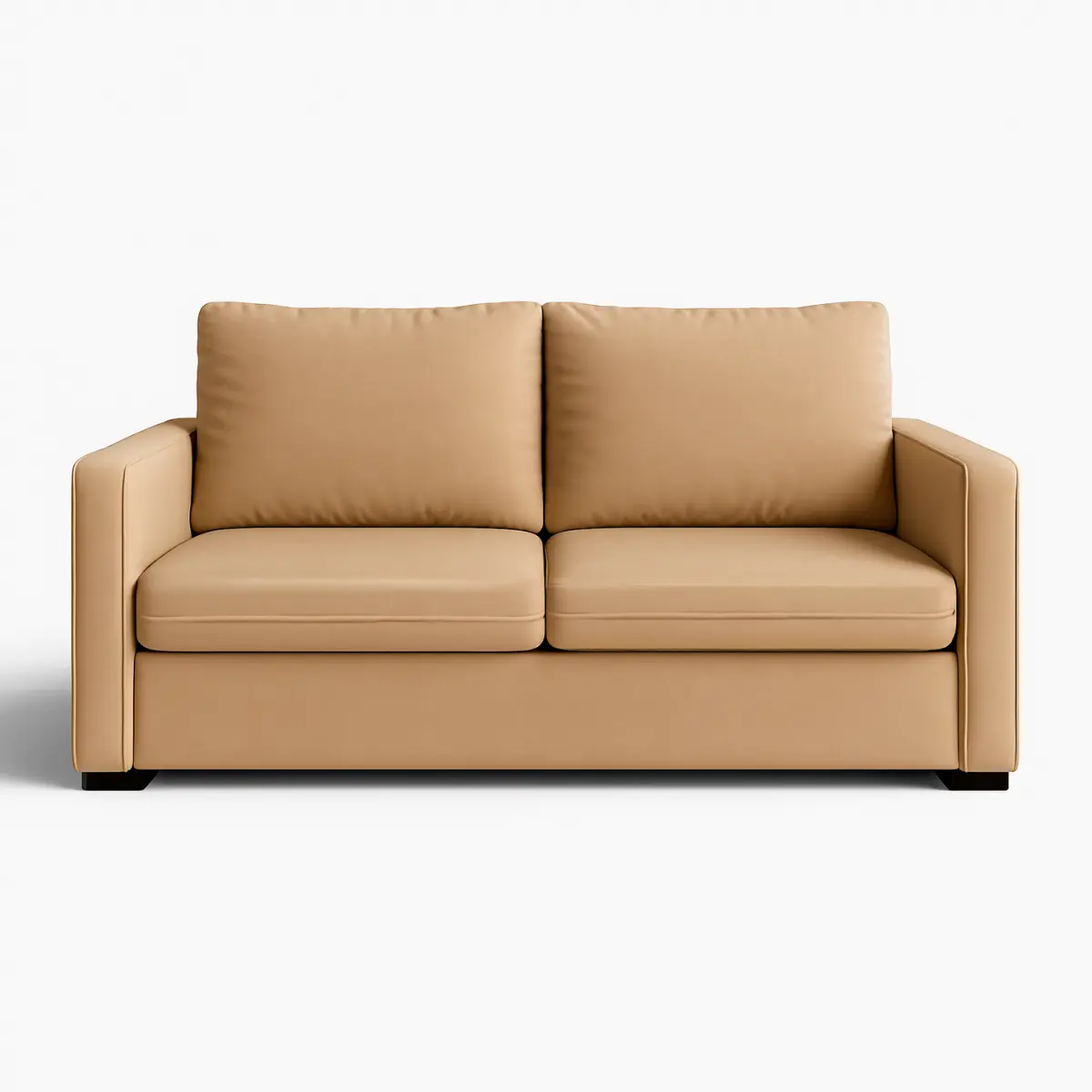 Estofado Italia com 3 Lugares Velveten 38375 Caramelo - Marjom