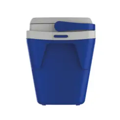 Caixa Térmica Tropical com Porta Copos e Alça 28 Litros Azul - Soprano