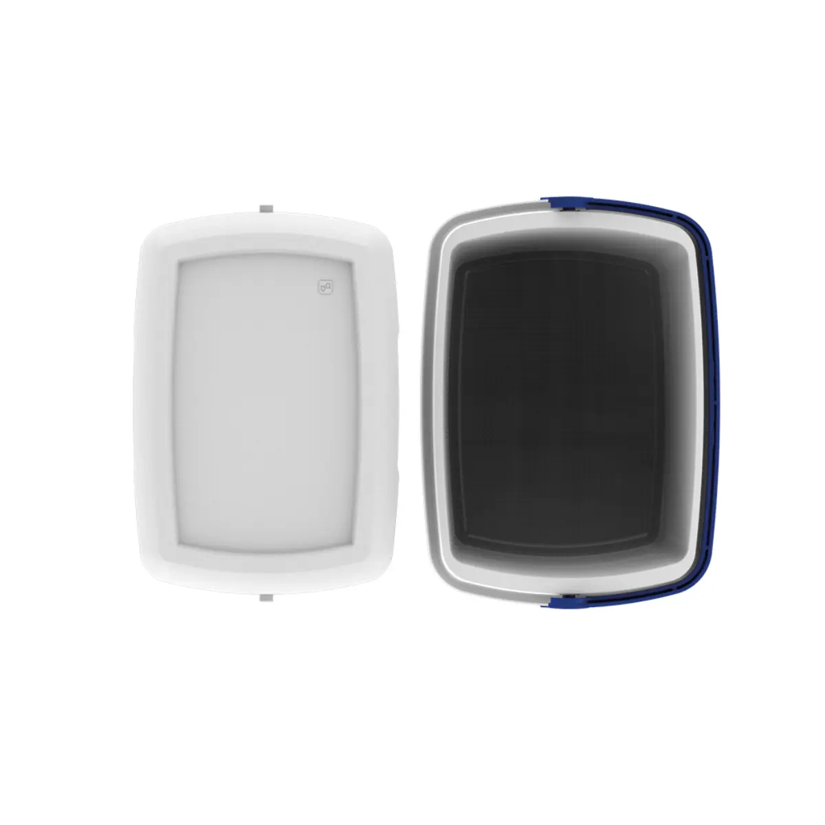 トップス KUBIAK Caixa Térmica Tropical 12 Litros Isolamento Térmico e Trava Azul
