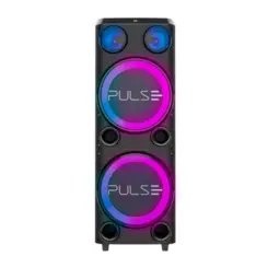 Torre de Som Pulse Double com Bluetooth, USB e Iluminação LED 2300w SP508 Preta - Multilaser