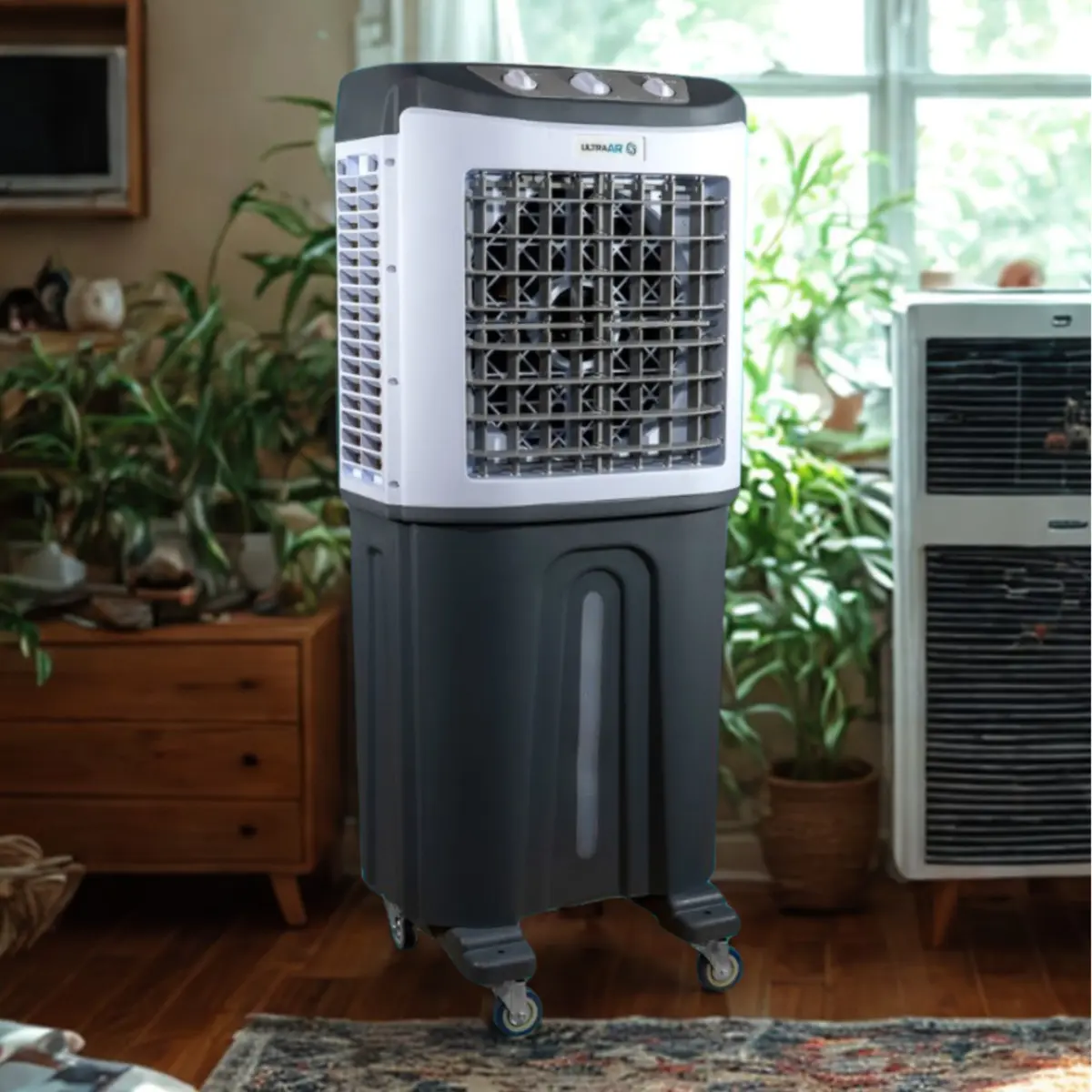 Climatizador de Ar Industrial Ultra 150w 75L 2643985 127v Cinza/Preto - Ultra Ar