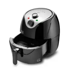 Fritadeira Air Fryer com Pegador e Grade 1700w 6,5L GO217 127v Preto - Multilaser
