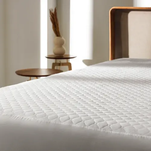 Protetor de Colchão com Elástico Impermeável Toque Acetinado 50X158X198 Branco - Altenburg