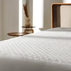 Protetor de Colchão com Elástico Impermeável Toque Acetinado 50X193X203 Branco - Altenburg