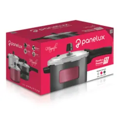 Panela de Pressão Magnific Fechamento Externo 4,5L Cereja - Panelux