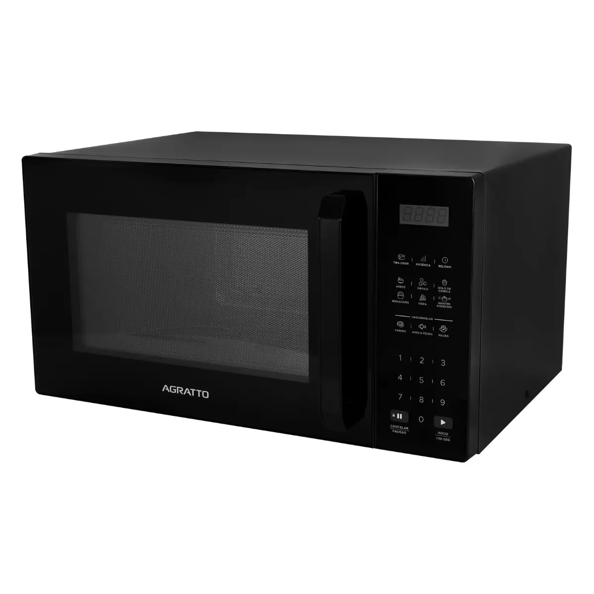 Micro-ondas com Painel Integrado 1400w 32L AMIC01N-01 127v Preto - Agratto
