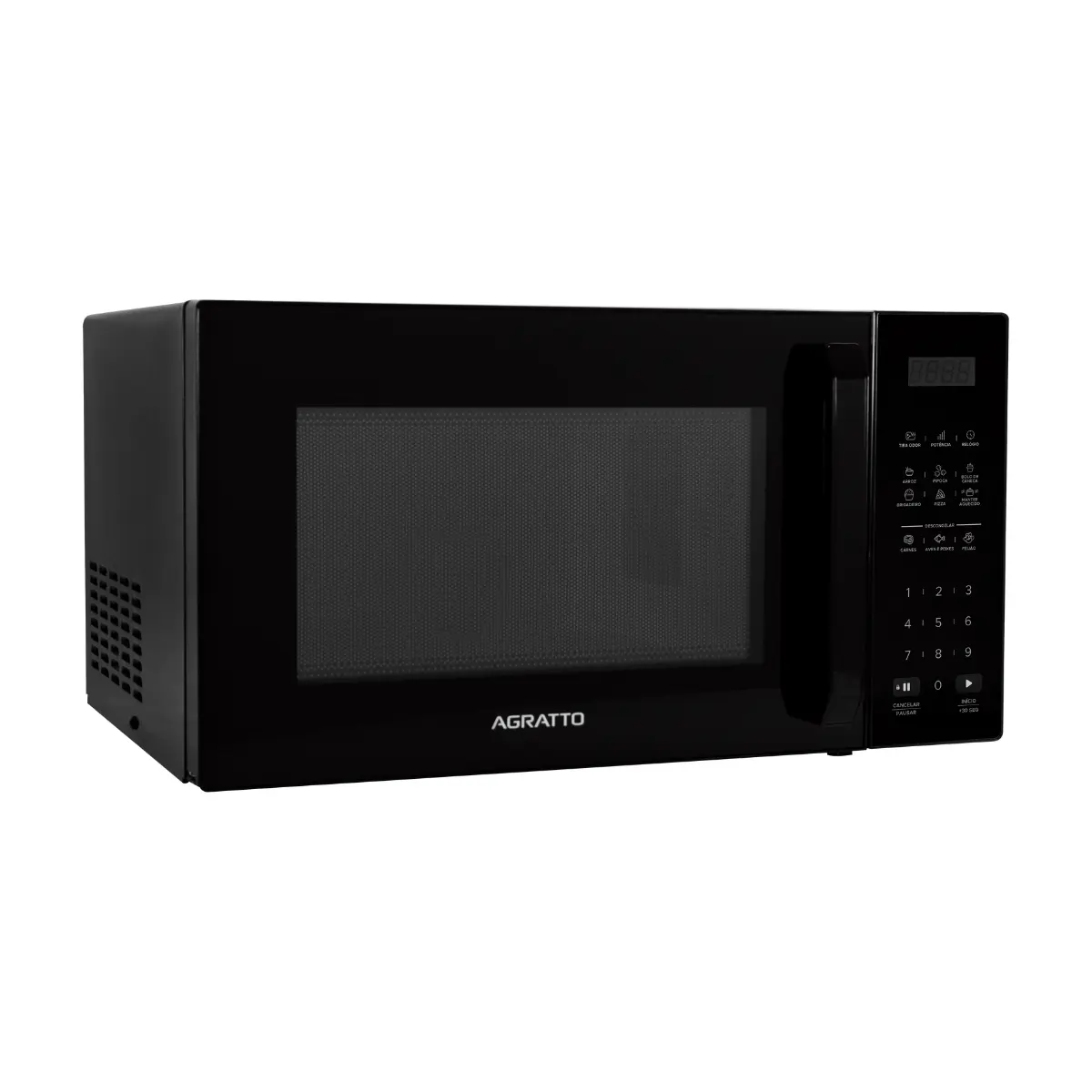 Micro-ondas com Painel Integrado 1400w 32L AMIC01N-01 127v Preto - Agratto
