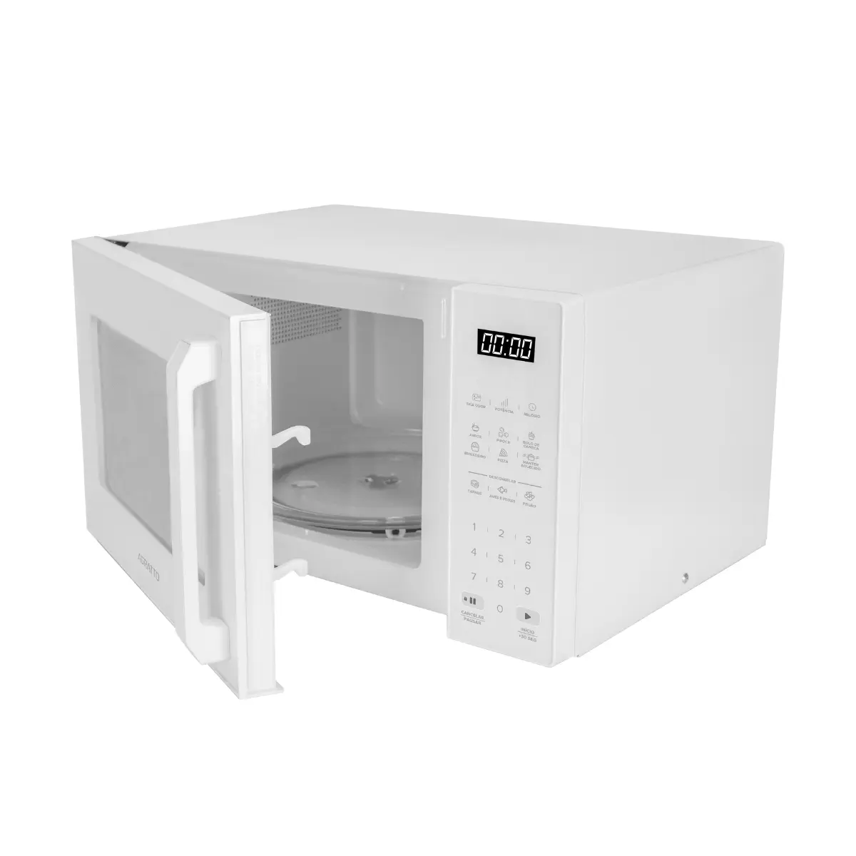 Micro-ondas com Painel Integrado 1400w 32L AMIC02BN-01 127v Branco - Agratto