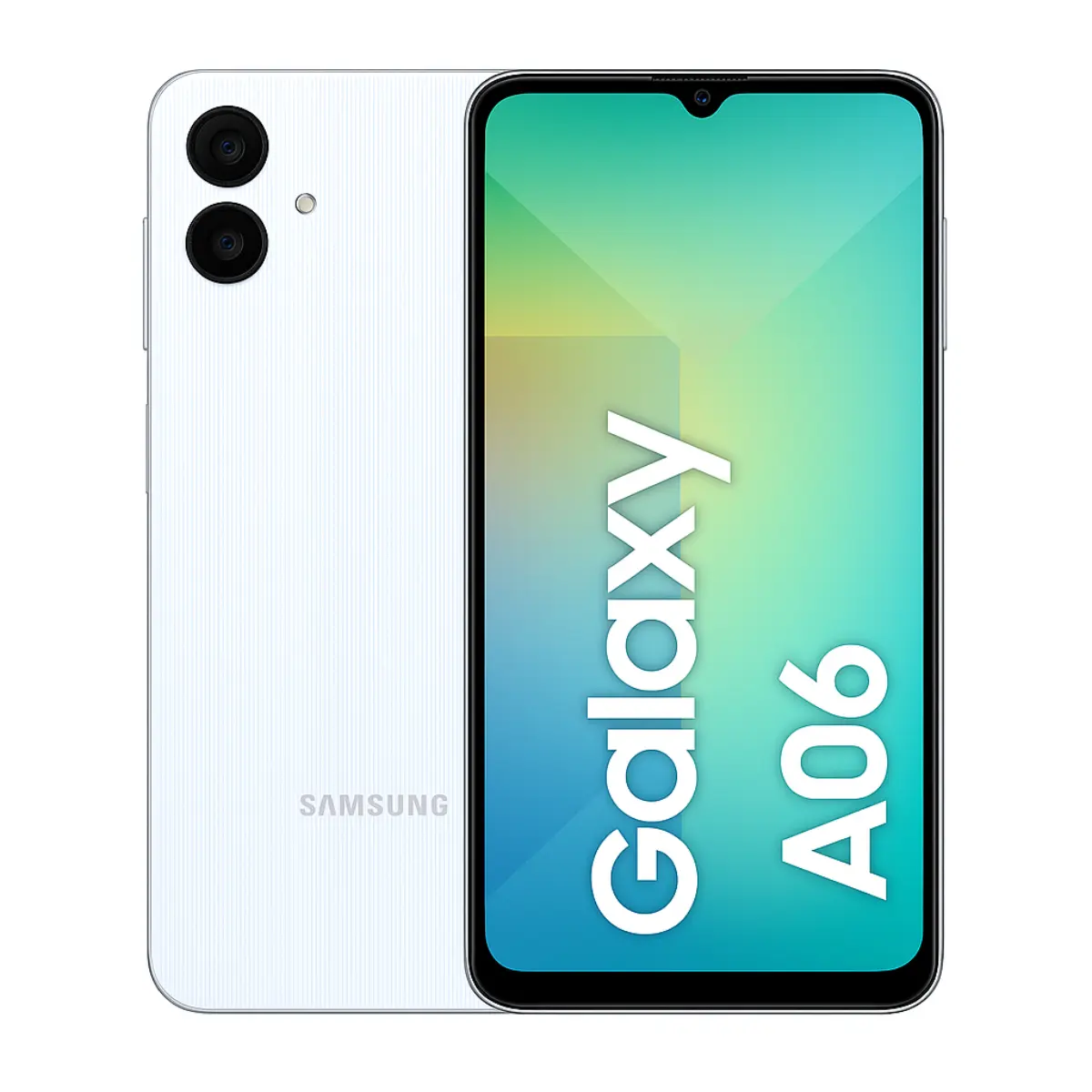Smartphone Galaxy A06 4G 128GB 4GB RAM Dual Chip Câmera Traseira 50+2MP Frontal 8MP Tela 6,7" Android Branco - Samsung