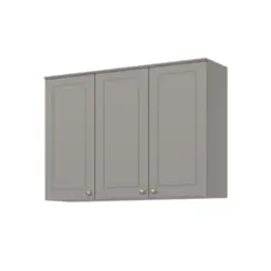 Aéreo Americana com 03 Portas 1.2 Modulado C352-131 Cinza - Henn