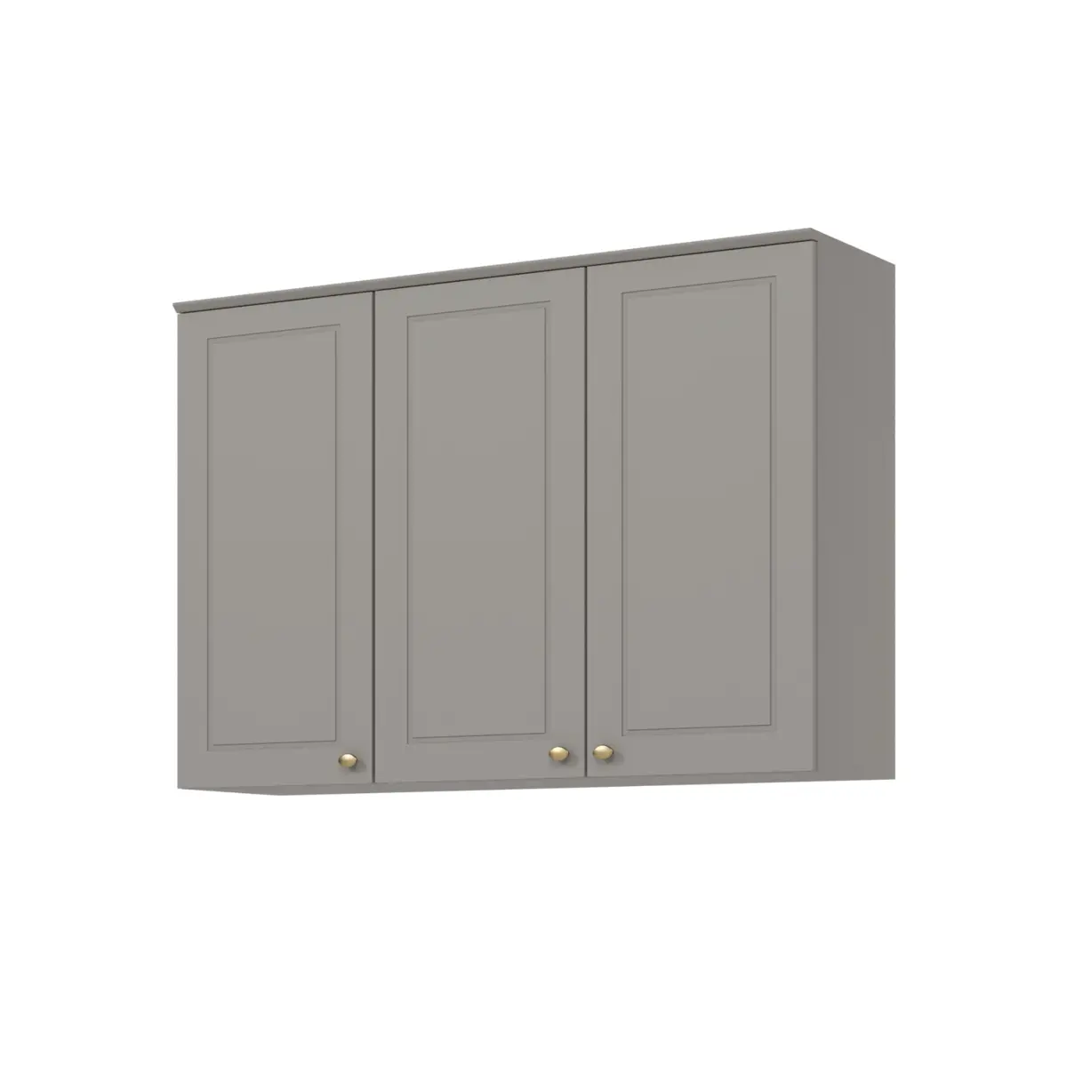 Aéreo Americana com 03 Portas 1.2 Modulado C352-131 Cinza - Henn