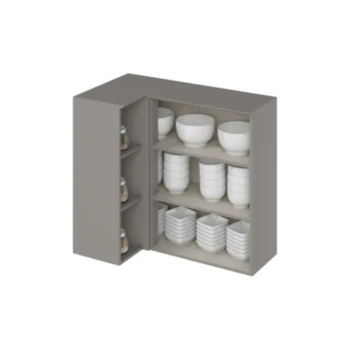 Kit Cozinha Apolo com 06 Portas 01 Gaveta 2493 Freijó/Vanilla