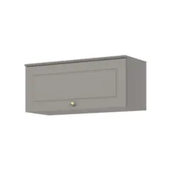Aéreo Americana Basculhante com 01 Porta 80cm Modulado C354-131 Cinza - Henn