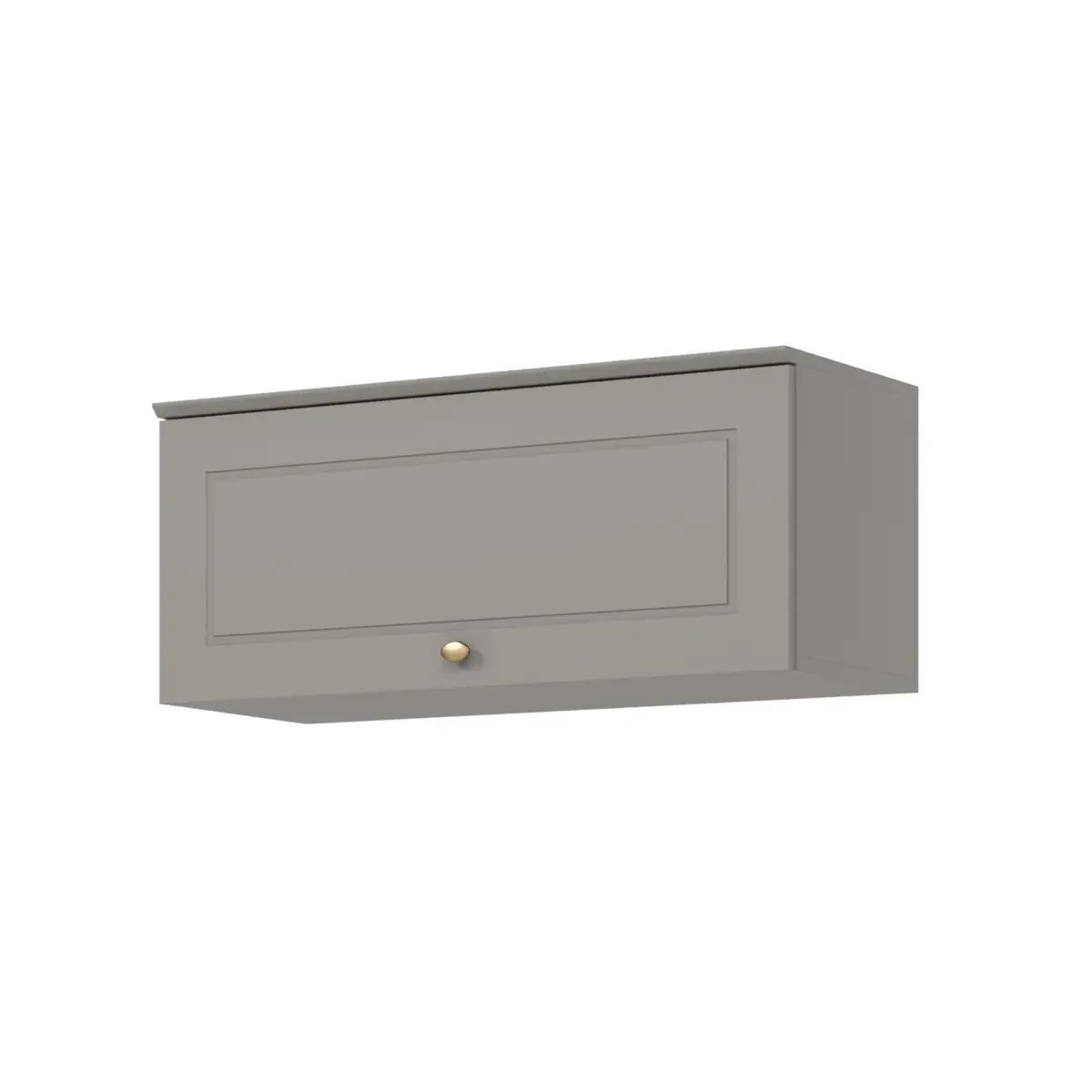 Aéreo Americana Basculhante com 01 Porta 80cm Modulado C354-131 Cinza - Henn