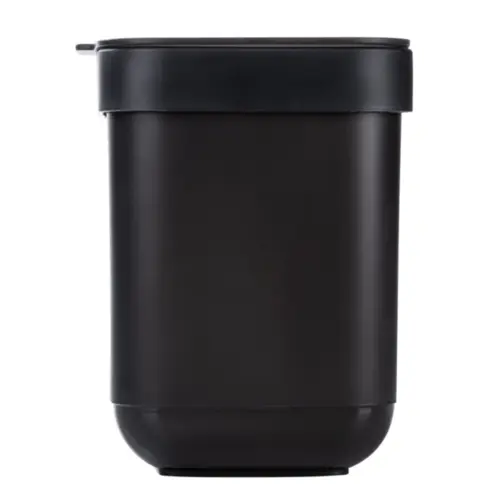Lixeira Plástica Utti para Pia 3L OR45820 Preto Fumê - Ordene
