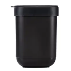 Lixeira Plástica Utti para Pia 3L OR45820 Preto Fumê - Ordene