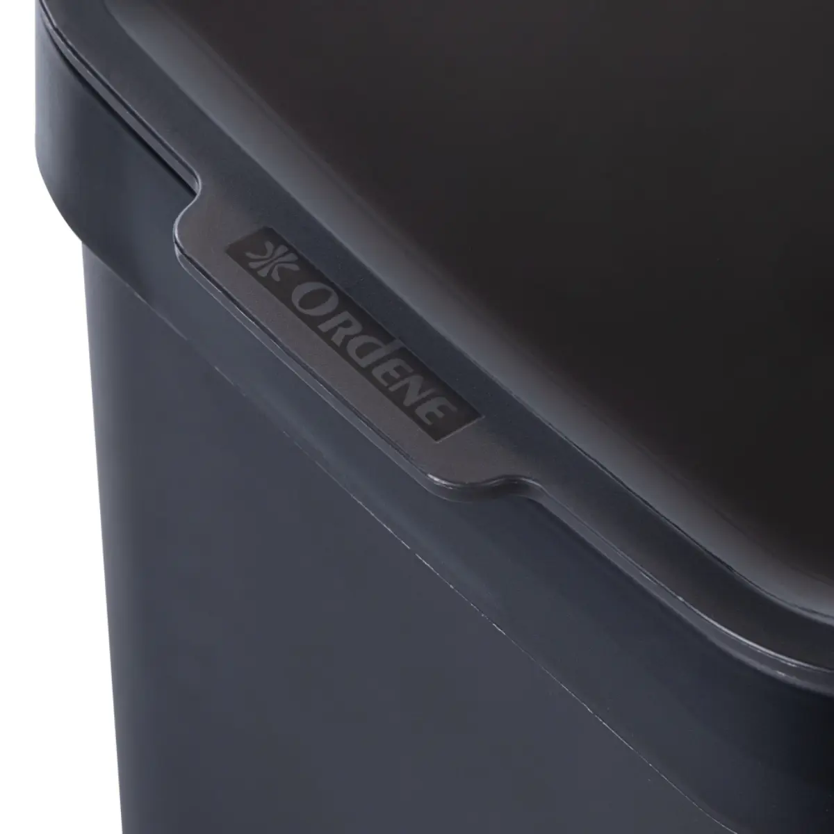 Lixeira Plástica Utti para Pia 3L OR45820 Preto Fumê - Ordene